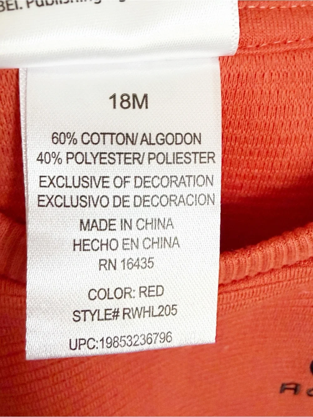 Harry Potter Baby Boy 2 Piece Pant Top Set Red Orange 18M Ribbed Knit Cozy NWT